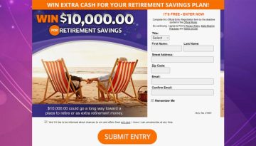 PCH Retirement Savings Sweepstakes