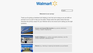 Walmart Survey Sweepstakes