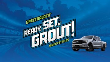 Laticrete X Spectralock - Ready, Set, Grout Sweepstakes