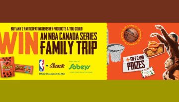 Sobeys - Hershey x Reese's NBA Canada Series Comfort Contest