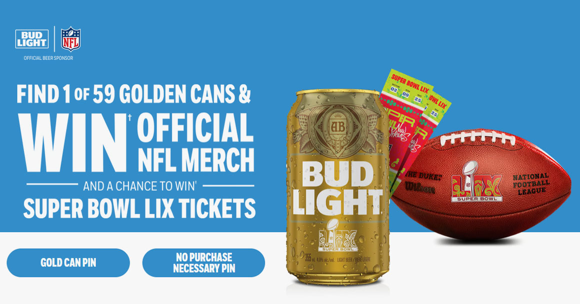 Bud Light - Golden Can Contest