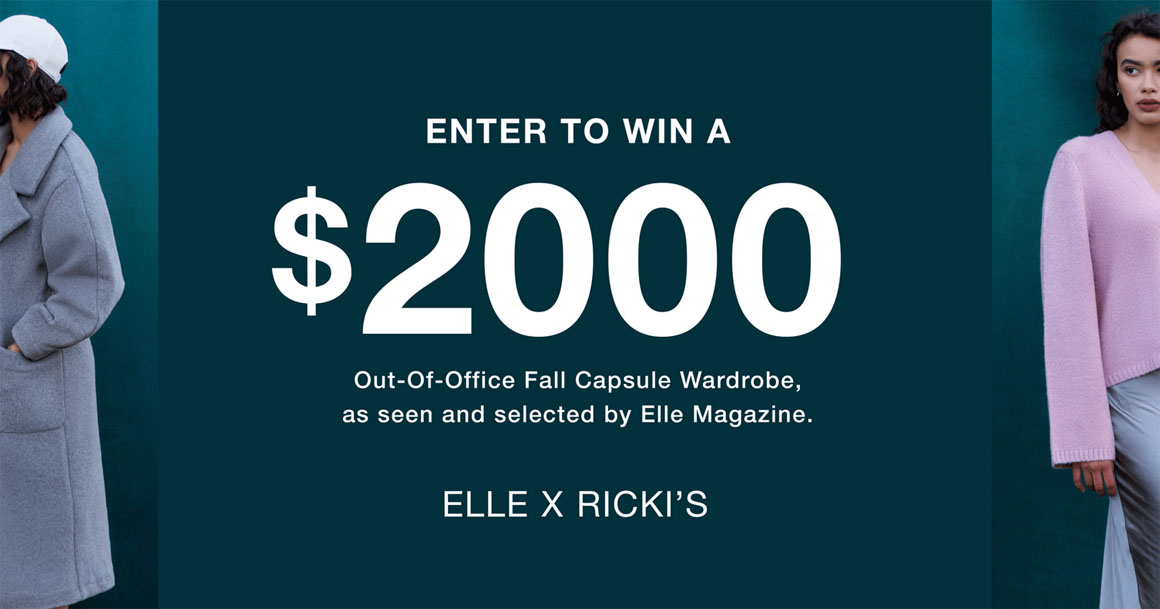 Ricki's - Fall Wardrobe Refresh Contest