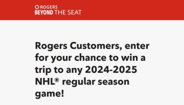 Rogers - Beyond the Seat NHL Contest