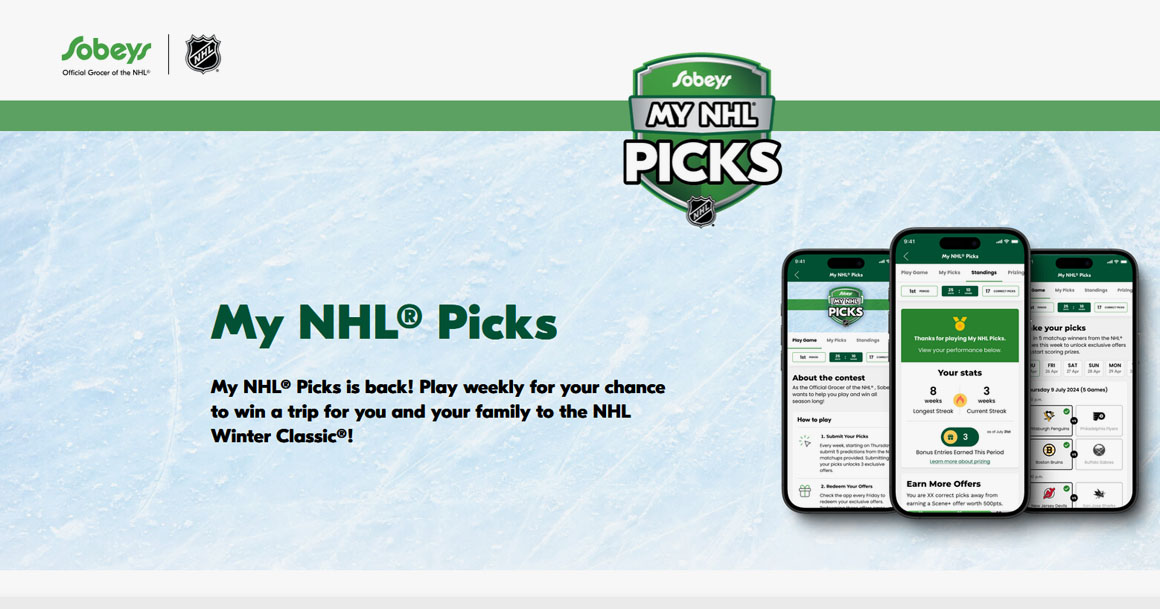 Sobeys - My NHL Picks Contest