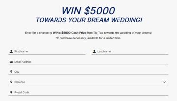 Tip Top - Your Dream Wedding Contest