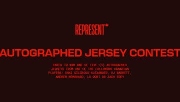 Represent - Autographed Jersey Contest