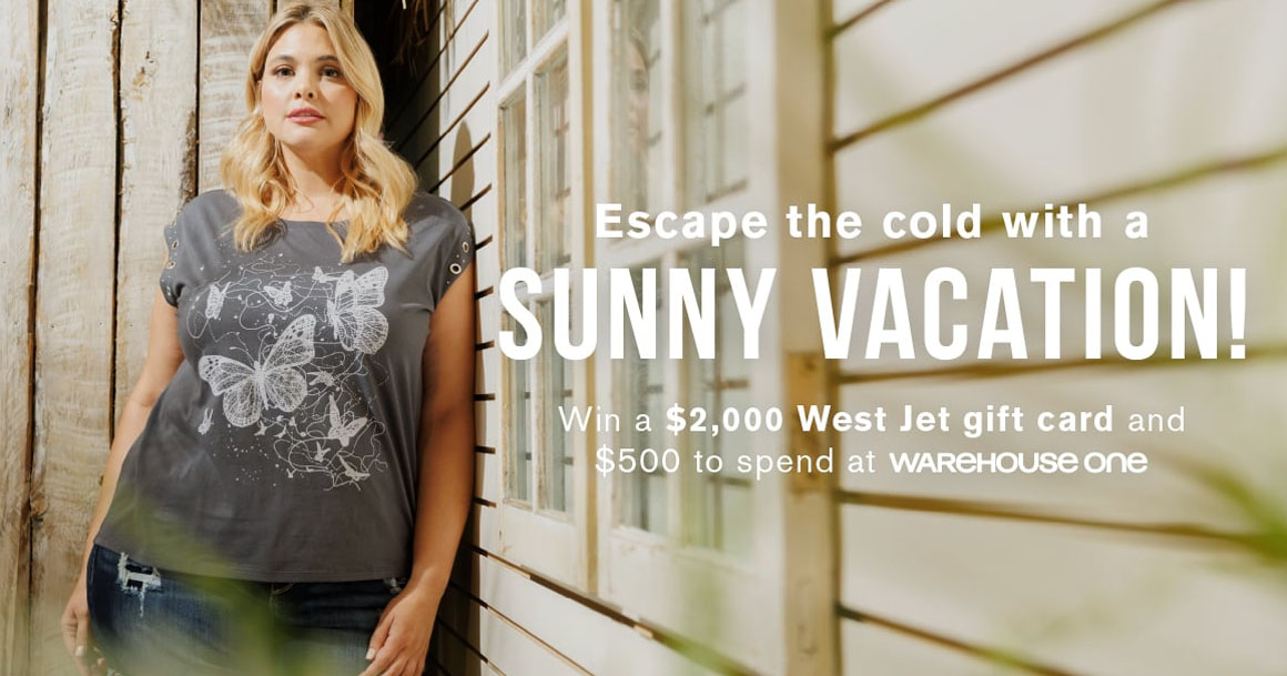 Warehouse One - Sunny Vacation Contest